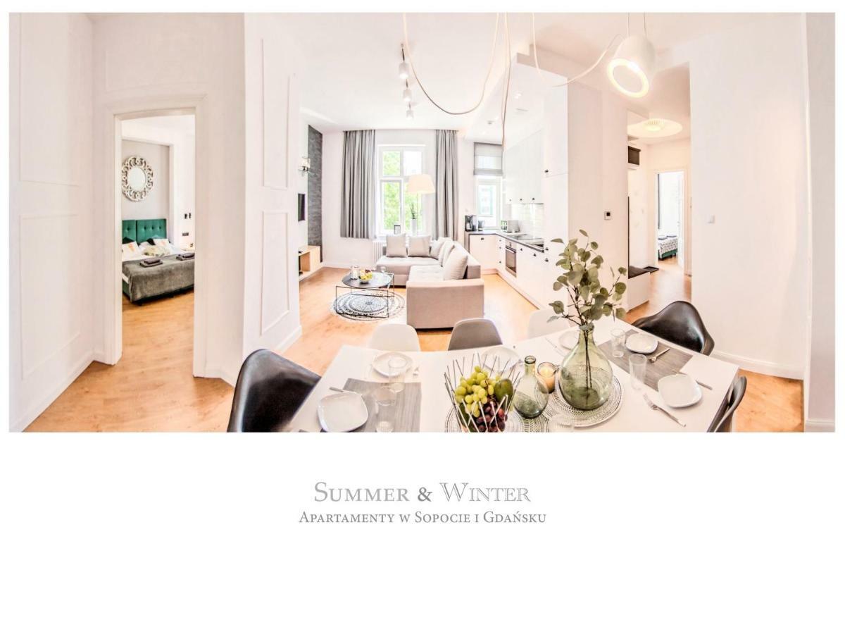 Family Luxury Wonder Heaven Apartment, 50M To M Cassino, First With 3 Badrooms&Studio, Second With 2 Badrooms&Studio, Parking W Cenie Sopot Exterior foto