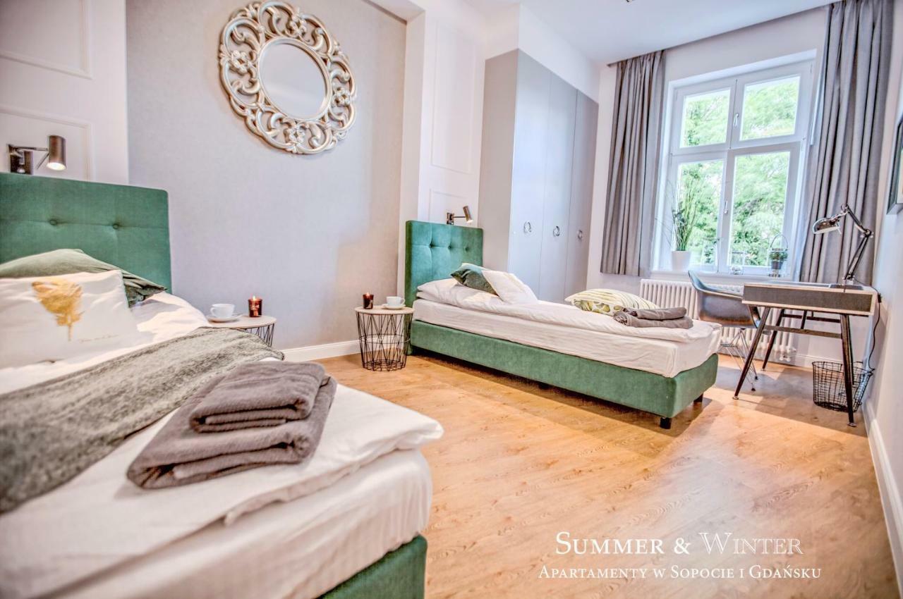Family Luxury Wonder Heaven Apartment, 50M To M Cassino, First With 3 Badrooms&Studio, Second With 2 Badrooms&Studio, Parking W Cenie Sopot Exterior foto