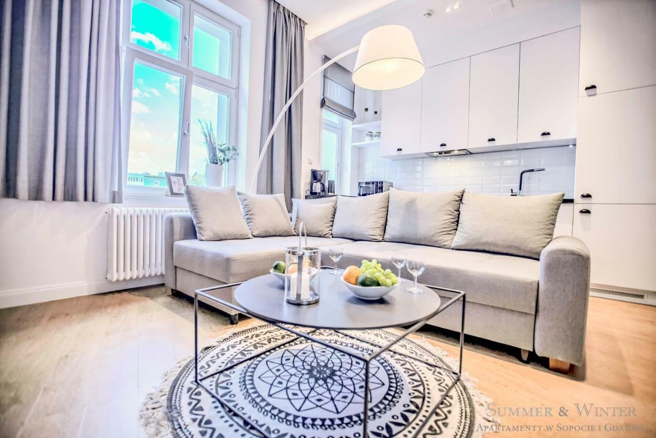 Family Luxury Wonder Heaven Apartment, 50M To M Cassino, First With 3 Badrooms&Studio, Second With 2 Badrooms&Studio, Parking W Cenie Sopot Exterior foto