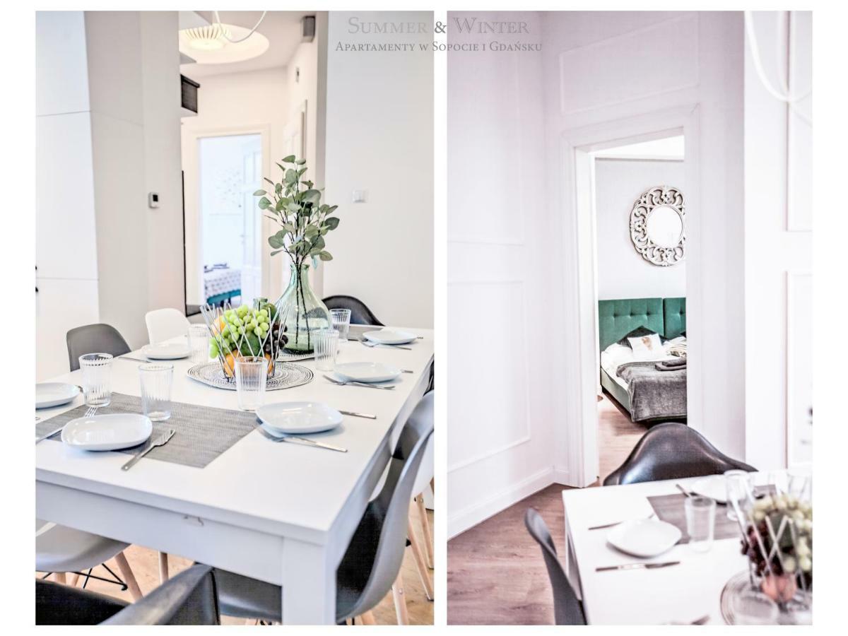 Family Luxury Wonder Heaven Apartment, 50M To M Cassino, First With 3 Badrooms&Studio, Second With 2 Badrooms&Studio, Parking W Cenie Sopot Exterior foto