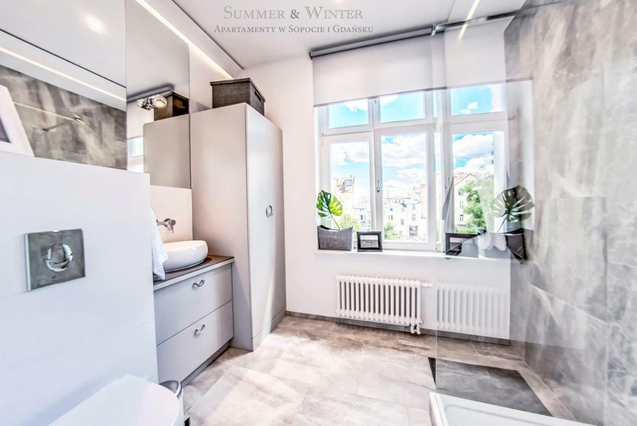 Family Luxury Wonder Heaven Apartment, 50M To M Cassino, First With 3 Badrooms&Studio, Second With 2 Badrooms&Studio, Parking W Cenie Sopot Exterior foto