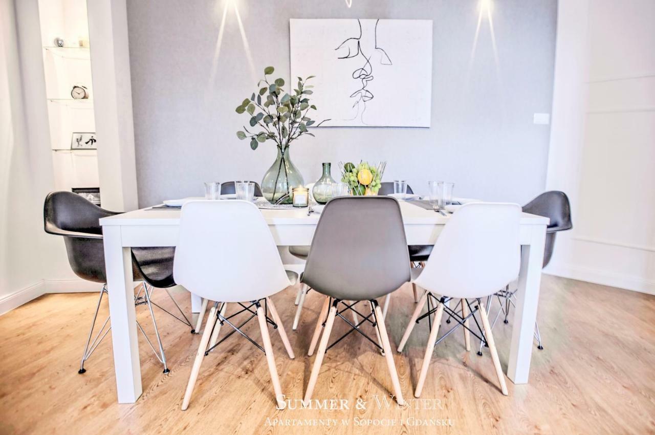 Family Luxury Wonder Heaven Apartment, 50M To M Cassino, First With 3 Badrooms&Studio, Second With 2 Badrooms&Studio, Parking W Cenie Sopot Exterior foto