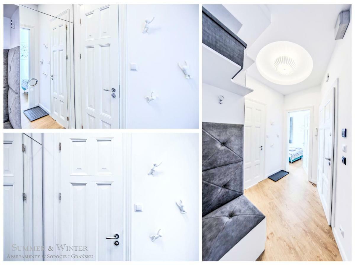 Family Luxury Wonder Heaven Apartment, 50M To M Cassino, First With 3 Badrooms&Studio, Second With 2 Badrooms&Studio, Parking W Cenie Sopot Exterior foto