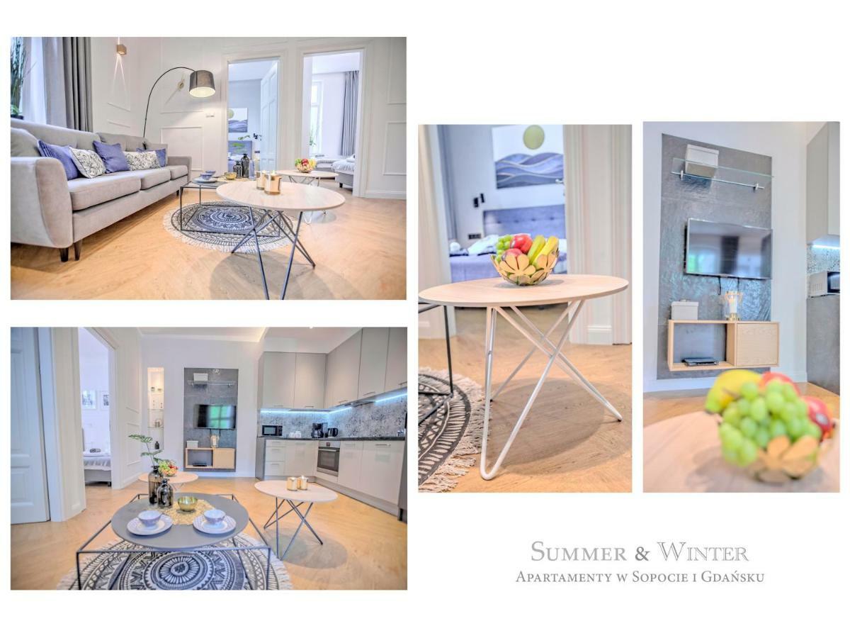 Family Luxury Wonder Heaven Apartment, 50M To M Cassino, First With 3 Badrooms&Studio, Second With 2 Badrooms&Studio, Parking W Cenie Sopot Exterior foto