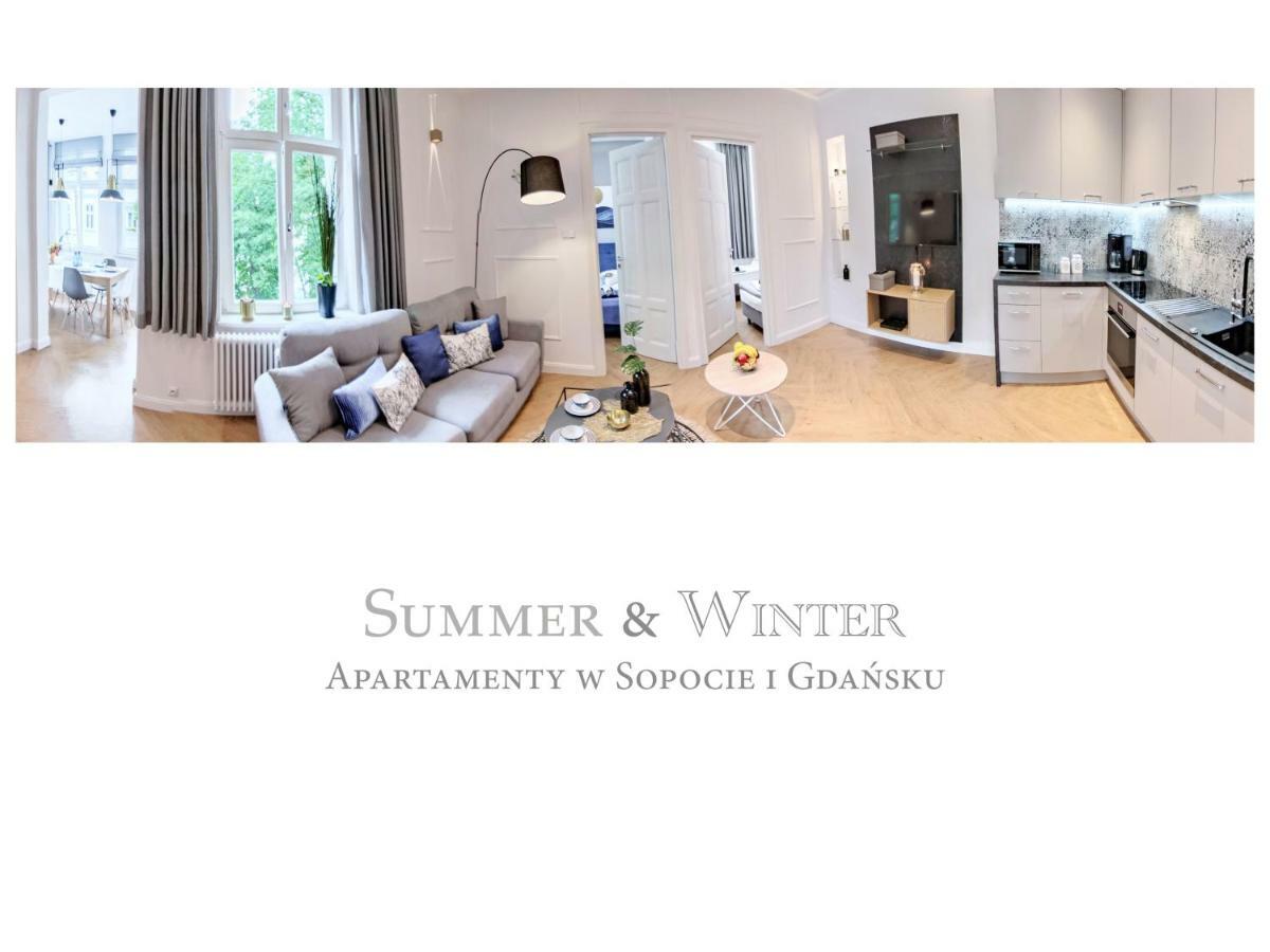 Family Luxury Wonder Heaven Apartment, 50M To M Cassino, First With 3 Badrooms&Studio, Second With 2 Badrooms&Studio, Parking W Cenie Sopot Exterior foto