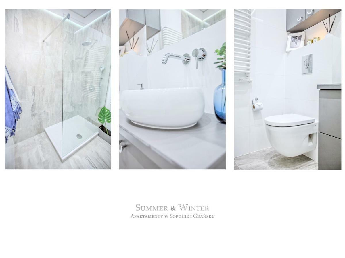Family Luxury Wonder Heaven Apartment, 50M To M Cassino, First With 3 Badrooms&Studio, Second With 2 Badrooms&Studio, Parking W Cenie Sopot Exterior foto