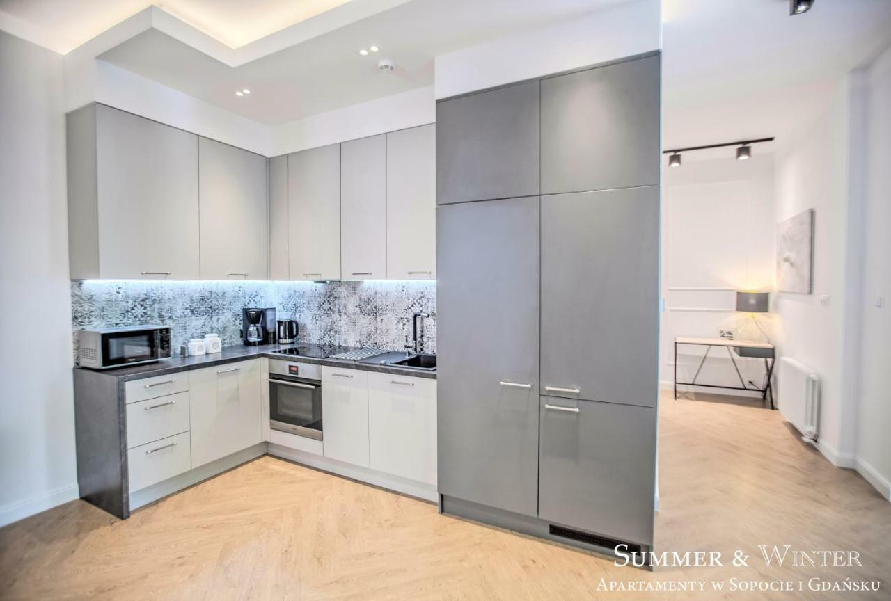 Family Luxury Wonder Heaven Apartment, 50M To M Cassino, First With 3 Badrooms&Studio, Second With 2 Badrooms&Studio, Parking W Cenie Sopot Exterior foto